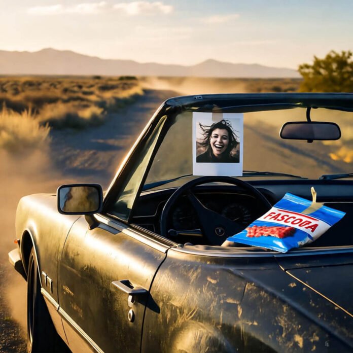 Convertible fishtailing, jerky spilling, Polaroid grin. Convertible fishtailing, jerky spilling, Polaroid grin.