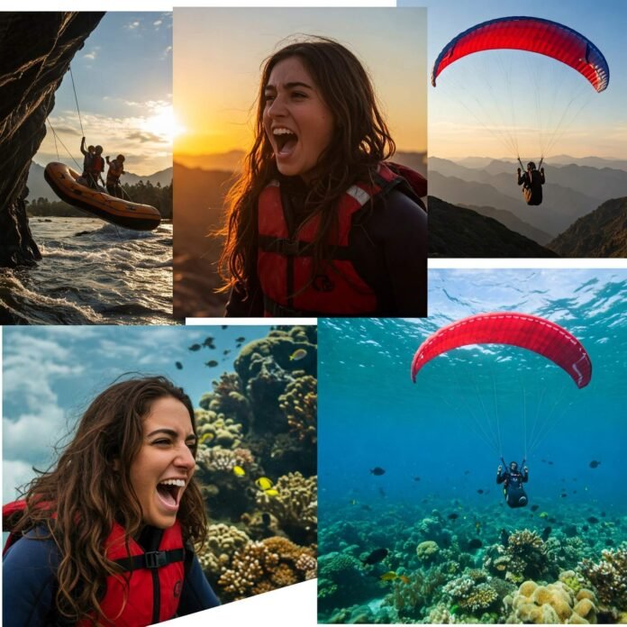 Adventure Sports Collage