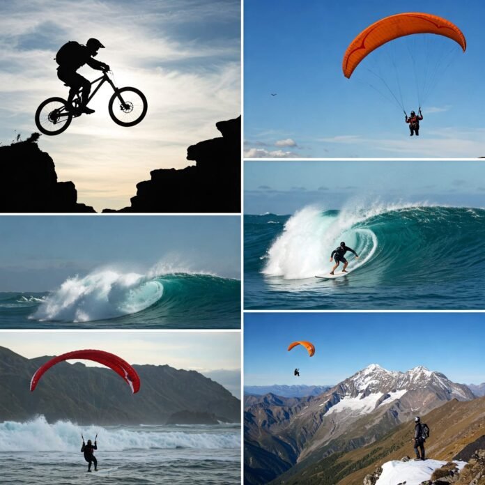 Extreme Adventure Collage