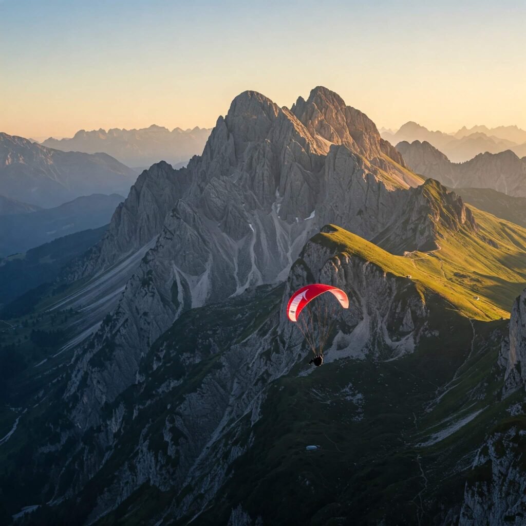Paragliding Mountain View