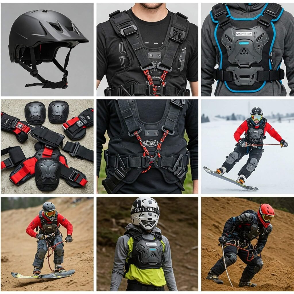 Safety Gear Collage