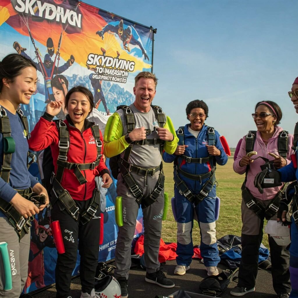Excited to Skydive!
