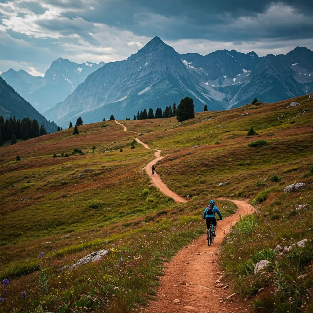 Scenic Mountain Bike Trail