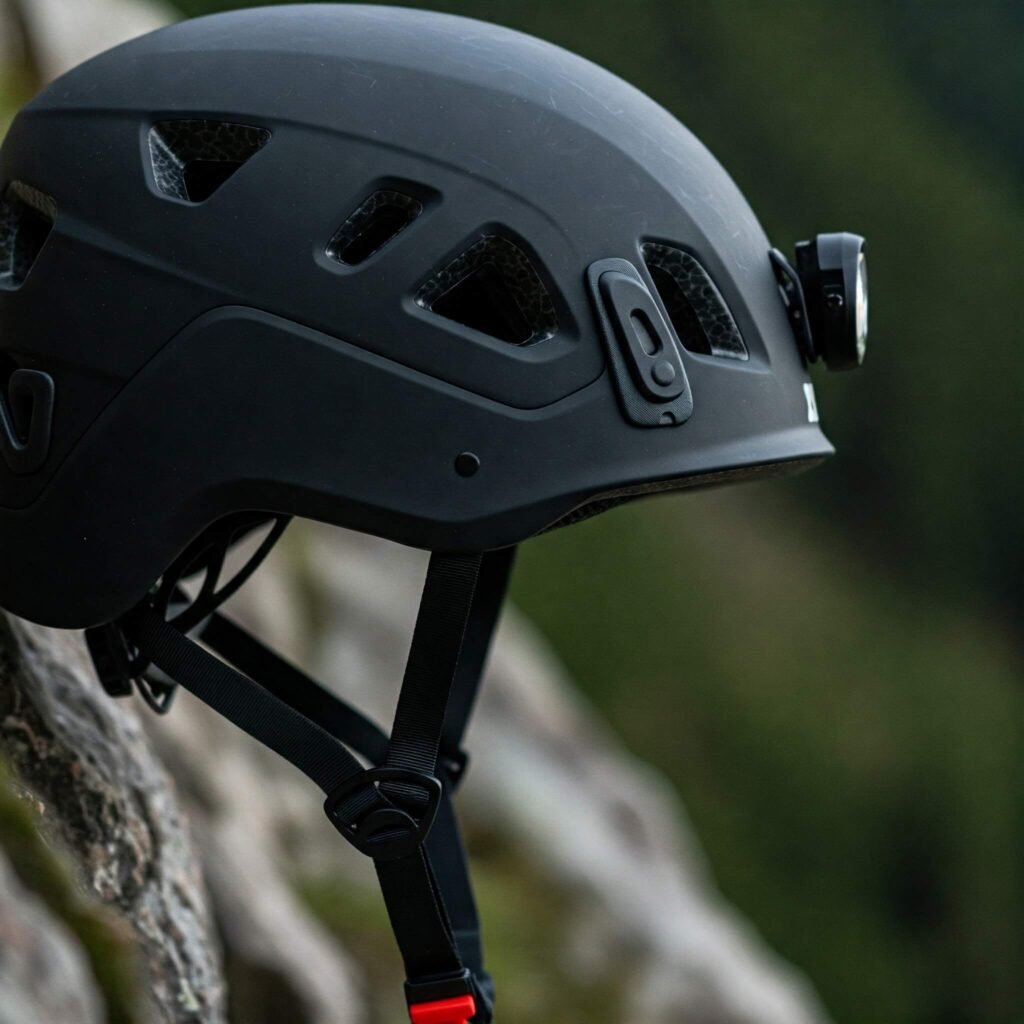 Close-Up: Reliable Climbing Helmet