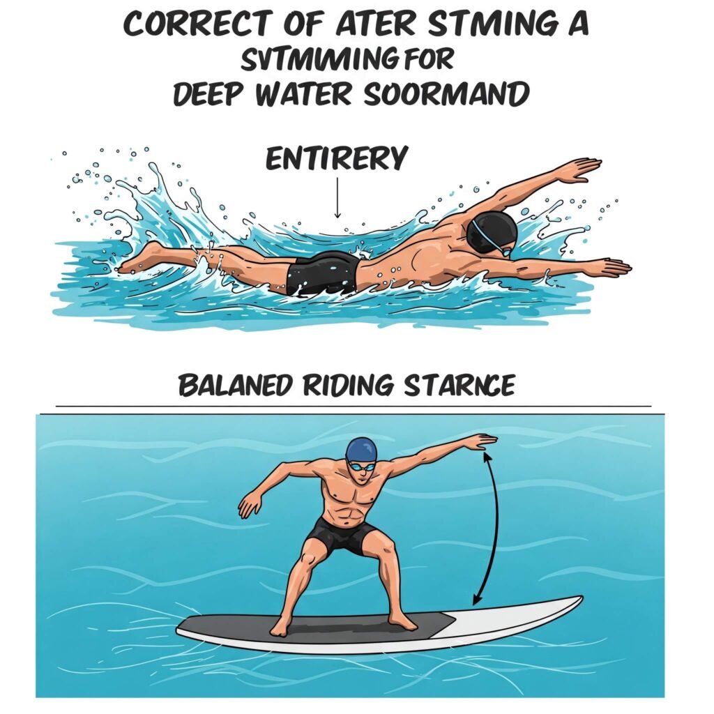 Deep Water Start & Riding Stance