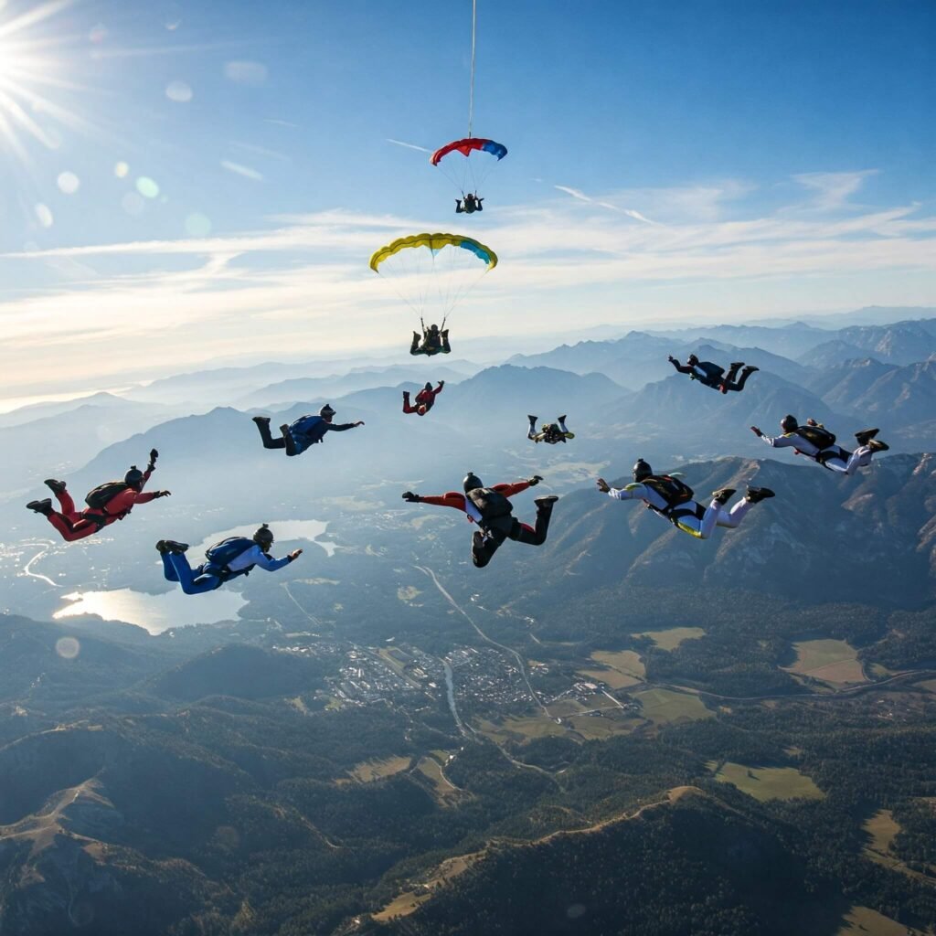 Skydiving Thrills