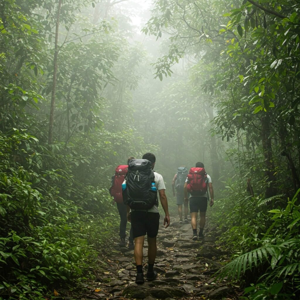 Jungle Trekking Backpackers