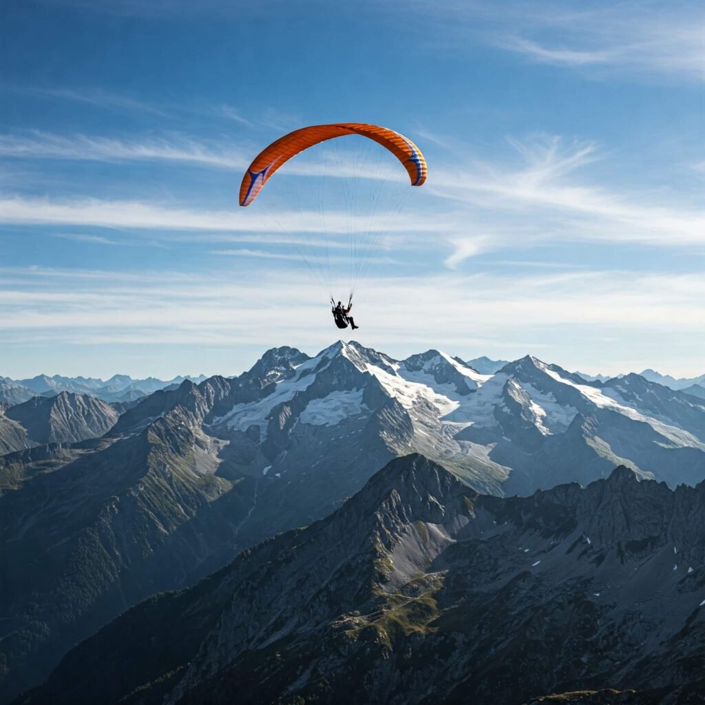 Mountain Paragliding Freedom