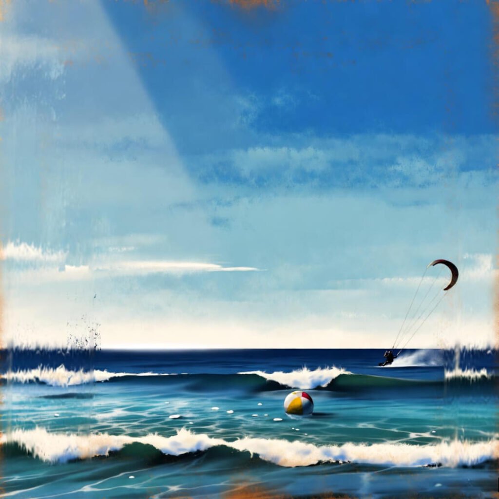 Ocean Chaos in My Paragliding Adventure."