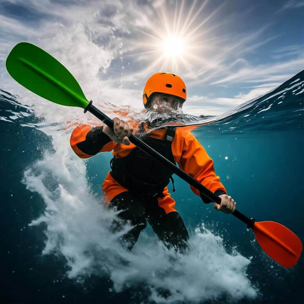 Zenning out (kinda) under the best river kayaking routes in the US—Buffalo’s got vibes."