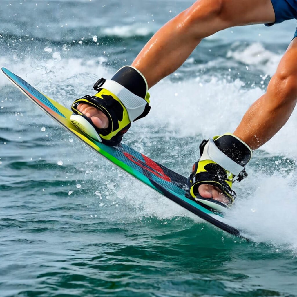 Epic beginner wakeboarding fail, all splash and no chill.