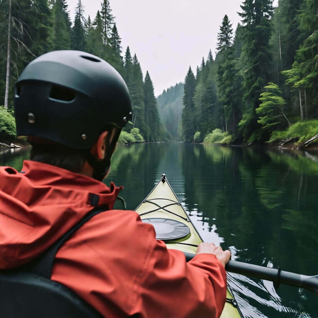 Nature sneaking up on the best river kayaking routes in the US—Rogue’s got me paranoid.